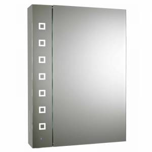 Motion Sensor Backlit Mirrored Cabinet