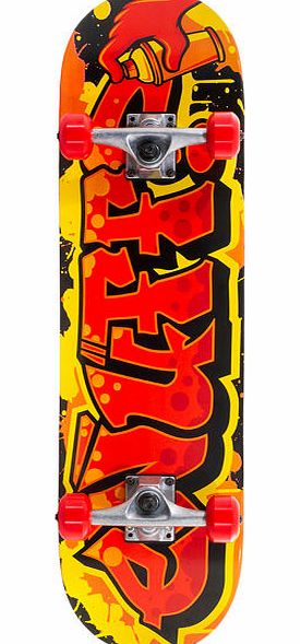 Enuff Mini Graffiti II Red Skateboard - 7.5 inch