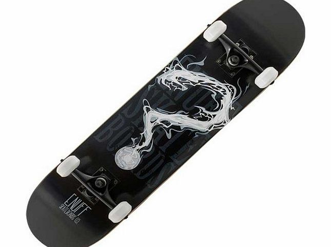 Enuff Pyro Smoking White 7.5inch Complete Skateboard