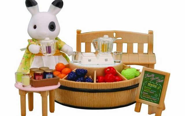 Epoch Sylvanian Family 2792 Dolls House Juice Bar and Figurine