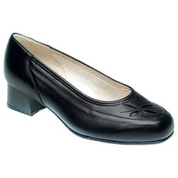 Equity Female Georgina Leather Upper in Black, Navy, Stone Pearl