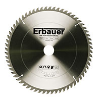 ERBAUER TCT Circular Saw Blade 64T 255x30mm