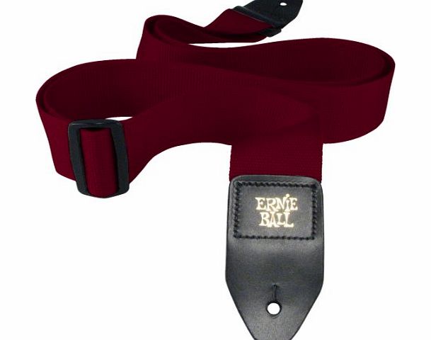 Ernie Ball 4047 Polypro Guitar Strap - Burgundy