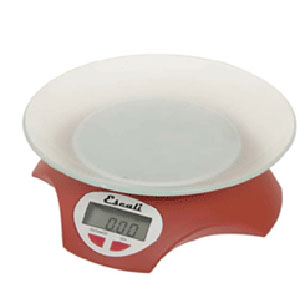 Escali Avia Scale Red