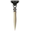 eShave - Three Blade Nickel Plated Razor (White