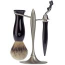 eShave T Stand Shaving Set Black