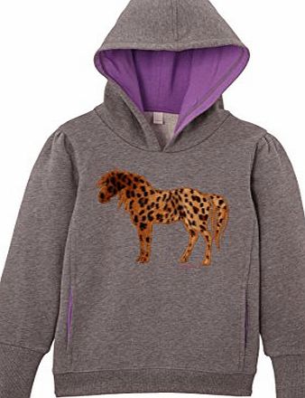 Esprit Girls 074EE7J003 Hoodie, Storm Grey Melange, 2 Years (Manufacturer Size:92 )