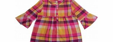 Esprit Girls Pink Check Shirt L11/E5