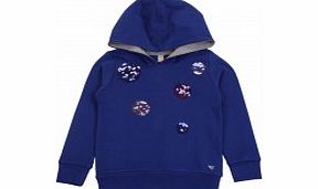 Esprit Girls Purple Sequin Hoodie L13/B4