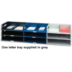 Sorty Jumbo Letter Tray Grey