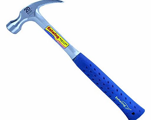 Estwing E3/20c Curved Claw Hammer - Vinyl Grip 20oz