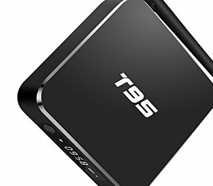 eSynic  Smart TV Box 4K 2.4G Fully Loaded TV Box Android 5.1 Quad-core 64-bit 1GB/8GB Box HDMI 1080P Android Smart Media Player KODI XBMC Perfect For Media-Plug and Play-Black