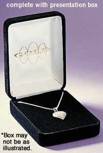 cubic zirconia trilogy pendant