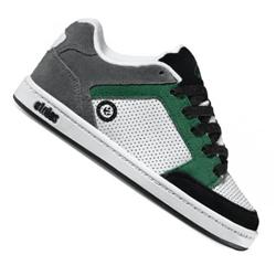 etnies Boys Sheckler Skate Shoes -Black/Grey/White