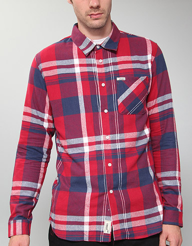 Chi Town Flannel shirt - Brick