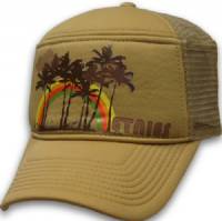 GIRLS SARAH TRUCKER CAP - TAN