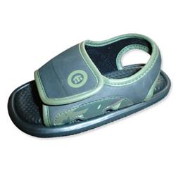 etnies Kids Kona Toddler Sandals - Black/Olive