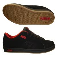 KINGPIN SMU SHOES BLACK/RED/GUM