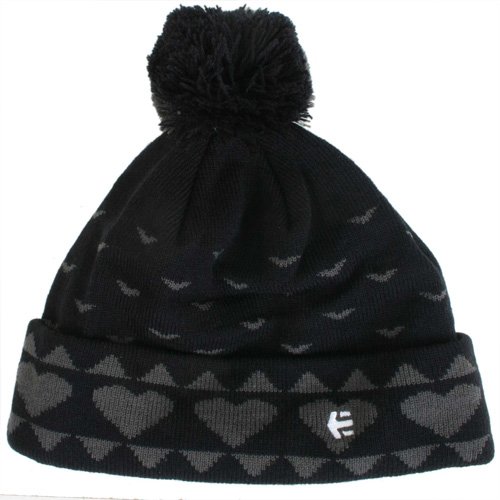 Ladies Etnies Fred Beanie Black 001