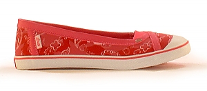 Myra Ladies Canvass Slipon - Hot Pink