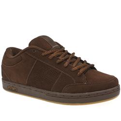 Etnies Male Etnies Alpha Suede Upper in Dark Brown