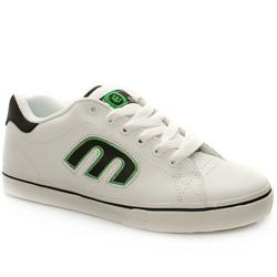 Etnies Male Etnies Calli-Vulc Leather Upper in White and Black