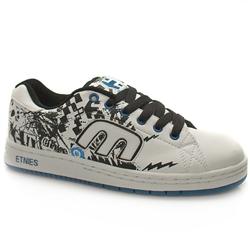 Etnies Male Etnies Callicut Ii Leather Upper in White and Blue