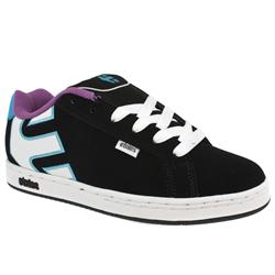 Etnies Male Etnies Fader Quick Strike Nubuck Upper in Black and Navy