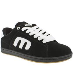 Etnies Male Etnies Santiago Suede Upper in Black and White