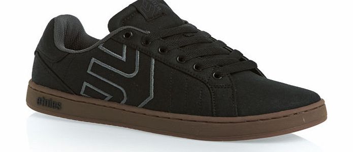 Etnies Mens Etnies Fader Ls Trainers - Black/ Gum