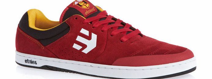 Mens Etnies Marana Shoes - Red/navy