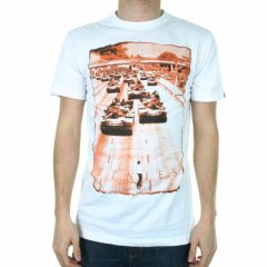 Mens Etnies Road Rage Tee 100 White