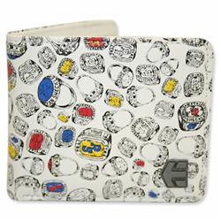 Team 3 Bi Fold Wallet - White