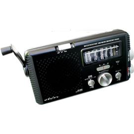 Eton wind up Radio FR350 with light - Black