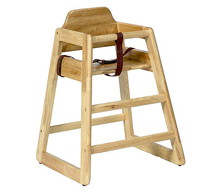 Eurobambino Tinybopper Highchair in Natural