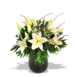 White Lily Bouquet