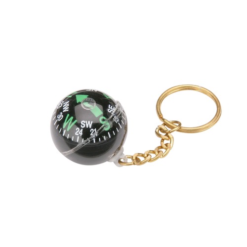 Floating Compass Keyring