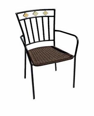 Europa Leisure Murcia Chair - Set of Two - Black