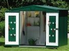 Shed Size 1: 172cm x 84cm (roof size) - Quartz Grey