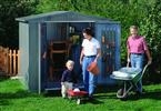 Shed Size 3: Foundation Kit 221cm x 149cm - Aluminium