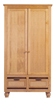 Havanna Medium 2 Drawer Wardrobe