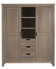 Larissa Large Soft Grey Wardrobe