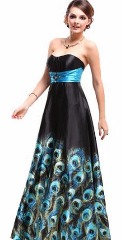 Ever-Pretty HE09622BL12, Blue, 12UK, Ever Pretty Christmas Evening Dresses For Women 09622