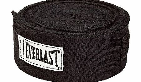 Everlast Boxing Hand Wraps Black 180``