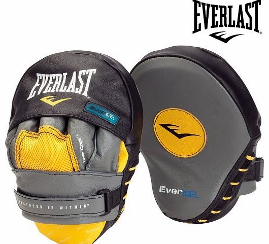 Everlast Evergel Mantis Hook Jab Pads - Grey