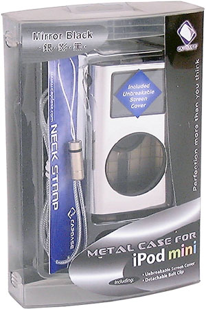 (CAPDASE) ipod mini METAL CASE (GLOSS MIRROR