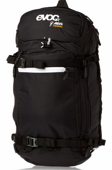 Evoc Zip on ABS Pro Snow Pack - Black