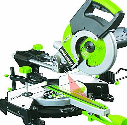 Evolution FURY3-XL 255mm Multipurpose Sliding Mitre Saw 230v