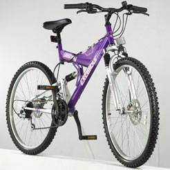 Exalibur Full Suspension Ladies Bike