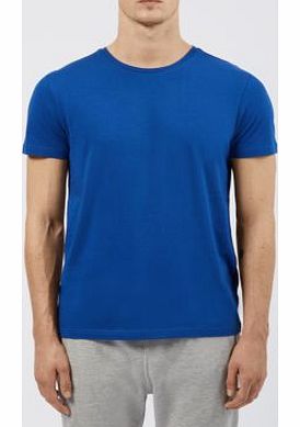 2 Pack Black and Blue Plain Crew Neck T-Shirts